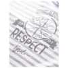 T-shirt męski Chillaz OSLO SEARCH RESPECT CREME STRIPES